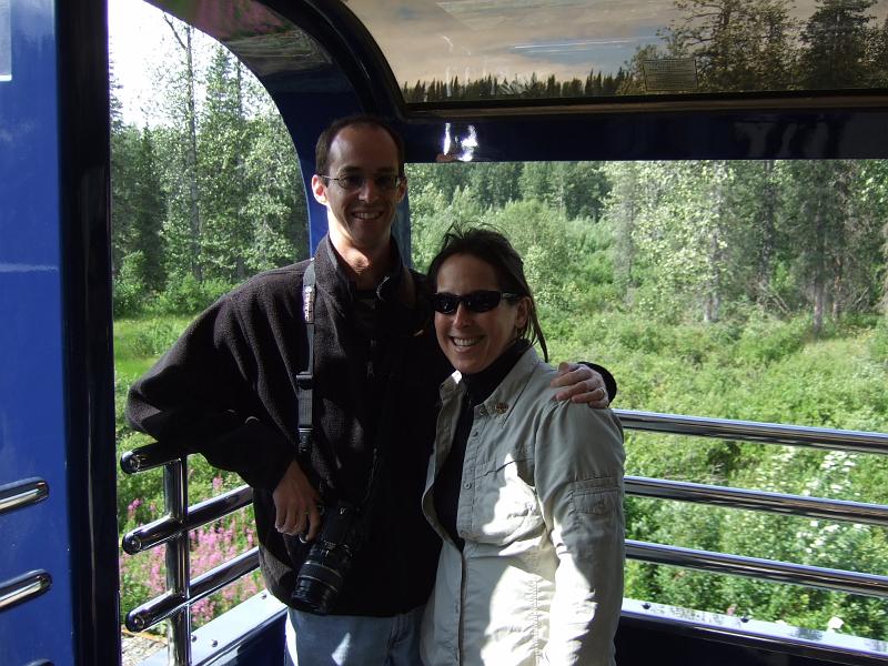 alaska026.JPG - Taking a photo while neither of us is napping.