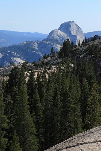 backpacking301.JPG - Olmstead Point and Half Dome.   Thanks for viewing the photos. Don't forget to leave a  comment or sign the  guestbook .