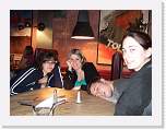 gbsi_243 * Jen, Bec, Matt, Ashly at dinner.  One day in and Matt's already wiped out. * 1067 x 800 * (231KB)
