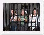 gbsi_279 * York.  Castle Museum.  Amy, Richelle, and Heike trying to escape from jail * 1067 x 800 * (258KB)