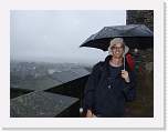 gbsi_390 * Edinburgh Castle.  Umbrella, hat, and rain jacket and I'm still getting wet. * 1067 x 800 * (149KB)
