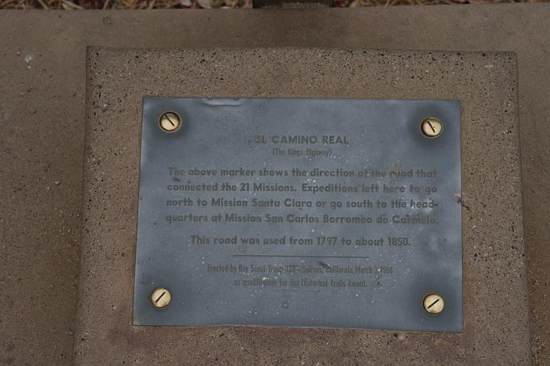 SJB029.JPG - El Camino connected the original 21 Missions.