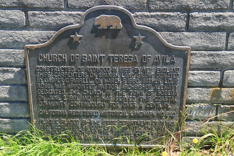 sonoma27.JPG - Historical info about the church.