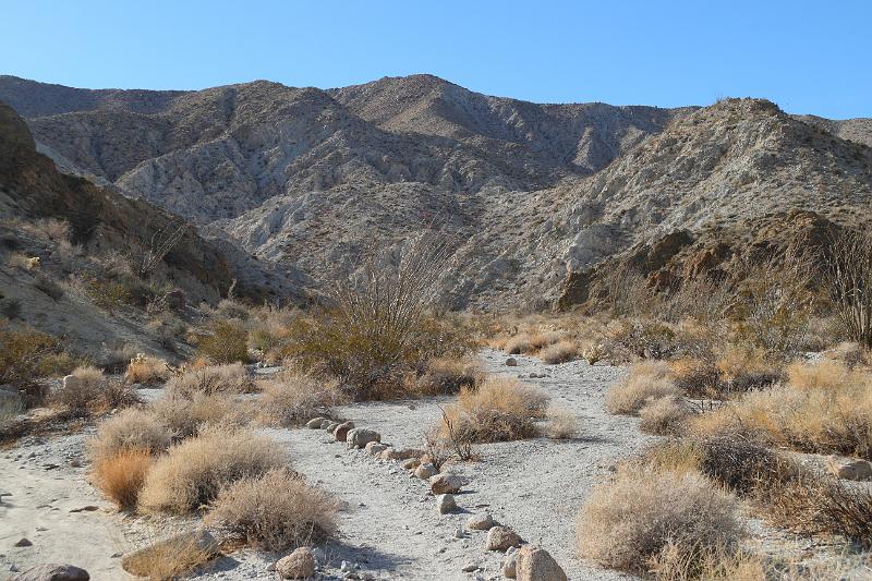 socal236.JPG - Anza-Borrego Desert State Park.  The earth narrows trail.