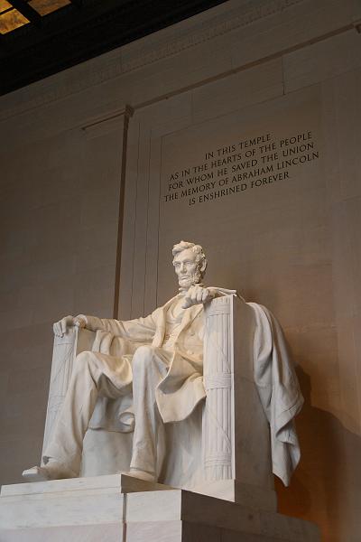 washington044.JPG - Lincoln Memorial.  Lincoln, Lincoln, he's been thinkin'!