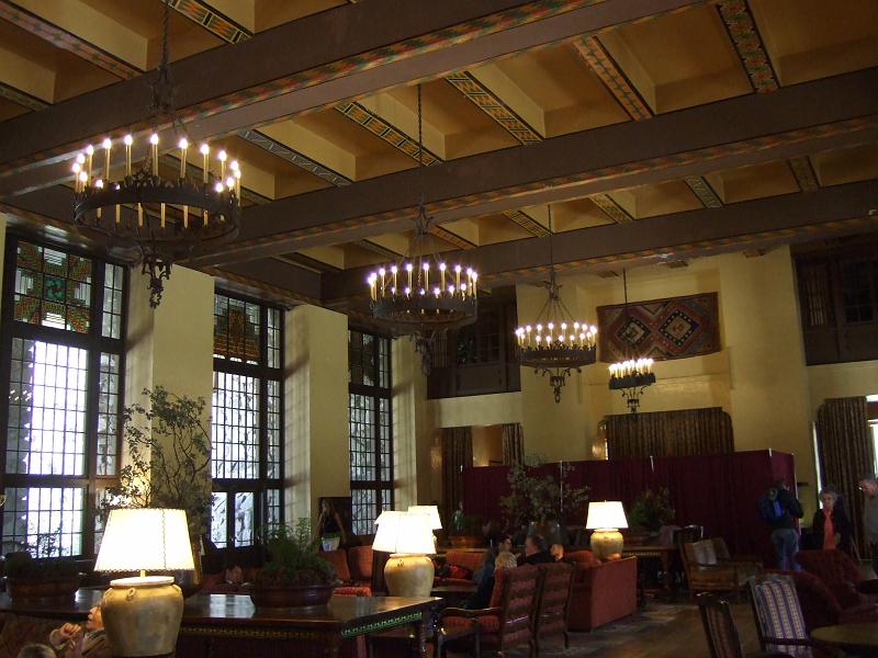 yosemite057.JPG - Ahwahnee hotel.  Big lobby.  We just came to check it out.