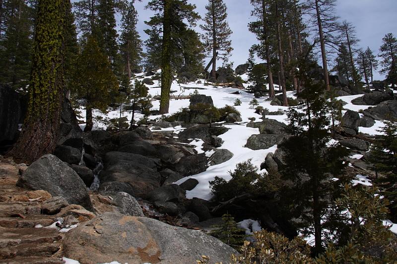 yosemite2010_122.JPG - Close to the top.  We've gone up about 2700 feet from the start and reached the snow level.