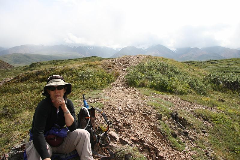 alaska163.JPG - Denali National Park.  We wandered around the Polychrome area.