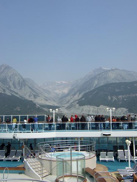 alaska561.JPG - Glacier Bay  It was very smokey from fires in Alaska and Western Canada.