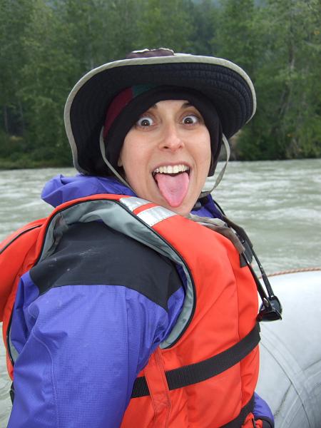 alaska680.JPG - Wait, that's not a bald eagle...that's a wife.