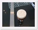 gbsi_909 * Guinness Factory tour.    Shamrock in the foam. * 1067 x 800 * (118KB)